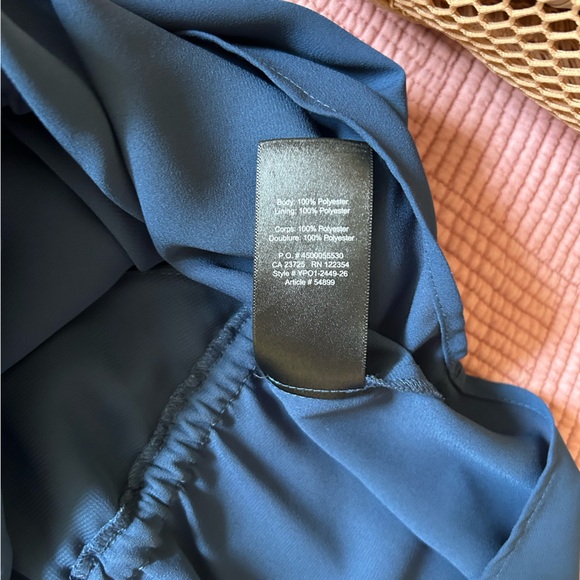 Aritzia Babaton Blue Front Tie Tank, Size Small - Picture 6 of 6